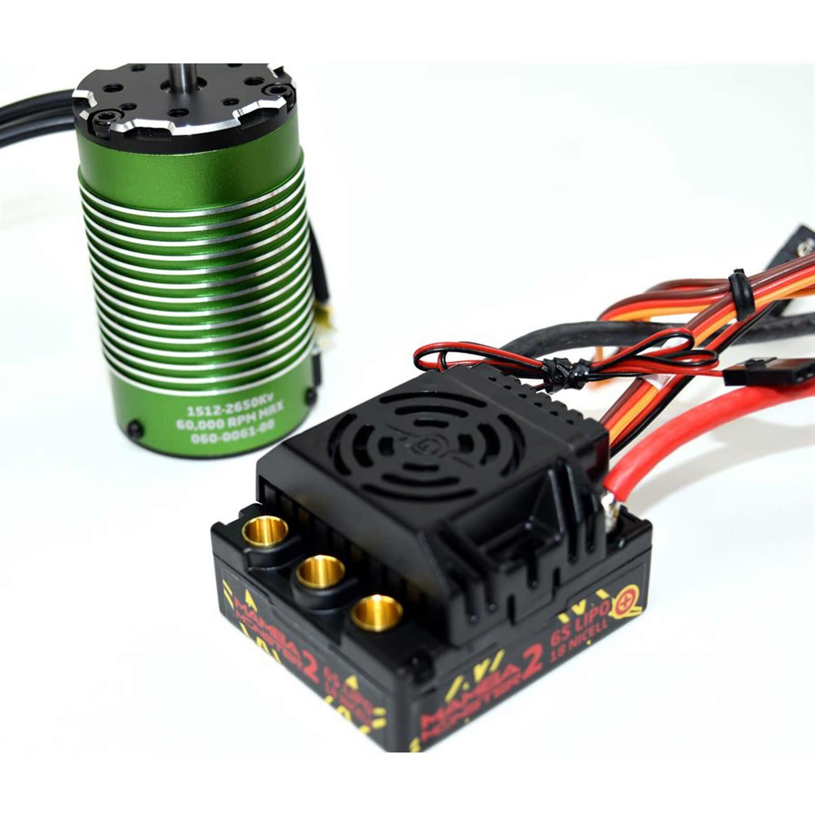 1/8 Monster 2 ESC WP w/2650kv Sensored 010010804