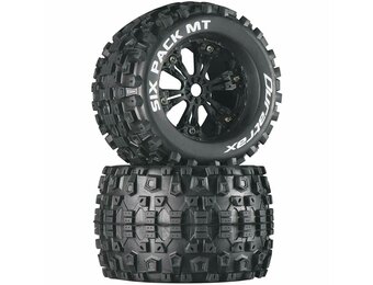 Six Pack MT 3.8" Mounted Black (2)