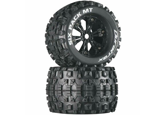 Six Pack MT 3.8" Mounted Black (2)