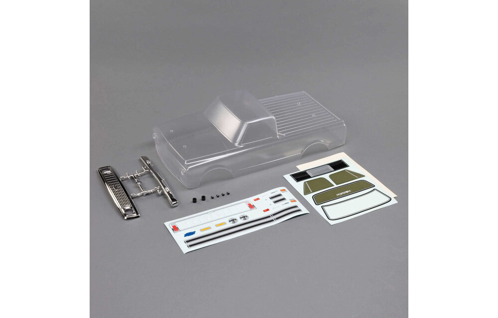 1972 Chevy C10 Pickup Body Set, Clear: V100