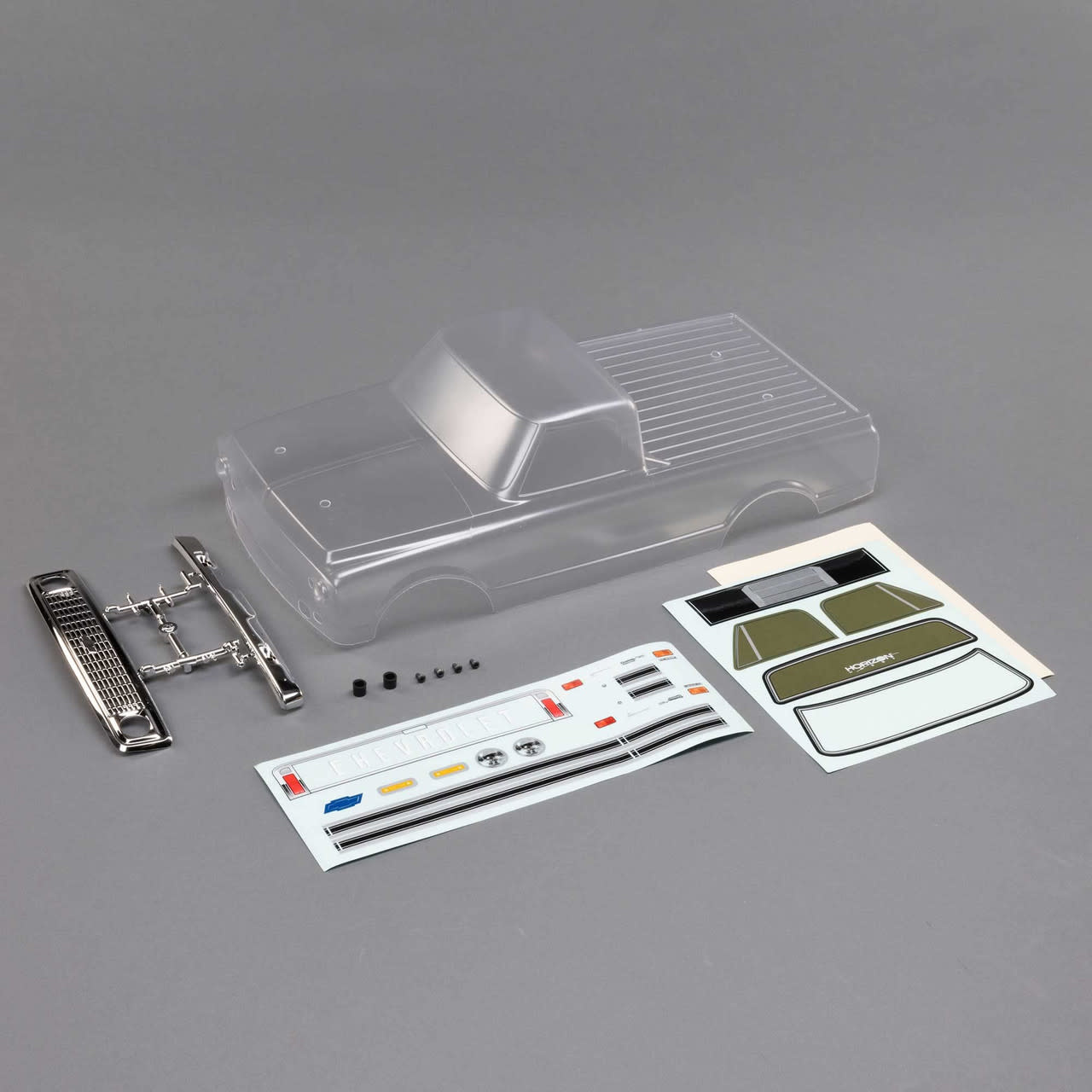 1972 Chevy C10 Pickup Body Set, Clear: V100