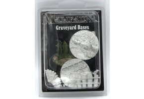 MALIFAUX Graveyard Bases, 40MM (2 pack), WYRD GAMES, WYR0004