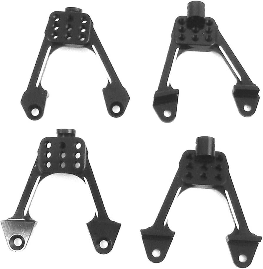 Aluminum Front & Rear Adjustable Shck Towers:Scx10