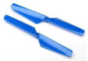 Rotor blade set, blue (2)/ 1.6x5mm BCS (2)