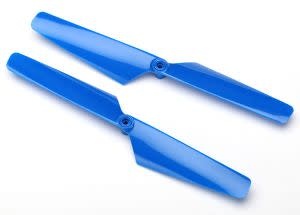 Rotor blade set, blue (2)/ 1.6x5mm BCS (2)