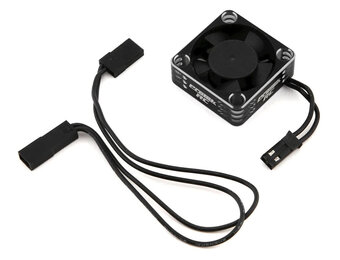 30x30x10mm Aluminum High Speed HV Cooling Fan (Silver/Black)