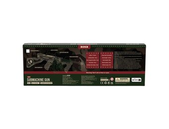 Thompson Submachine Gun Toy 3D Wooden Model Kit, ROELQB01