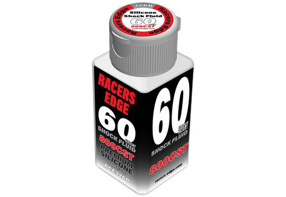 60 Weight, 800cSt, 70ml 2.36oz Pure Silicone Shock Oil