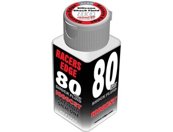 80 Weight, 1,000cSt, 70ml 2.36oz Pure Silicone Shock Oil