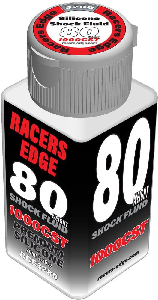 80 Weight, 1,000cSt, 70ml 2.36oz Pure Silicone Shock Oil