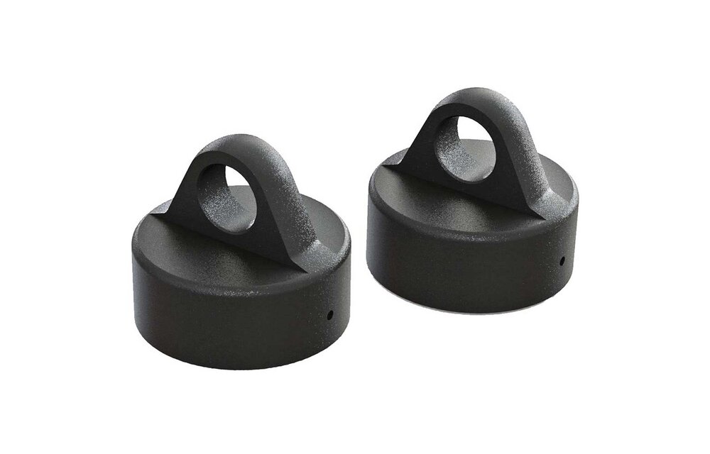 Shock Cap Aluminum Black 6S (2)