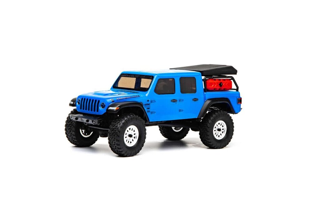 SCX24 Jeep Gladiator, 1/24th 4WD RTR, Blue