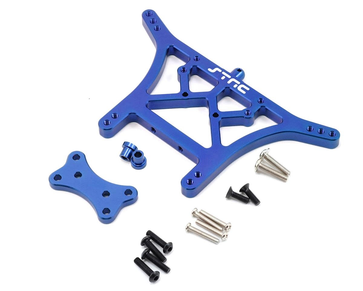 6MM HD REAR SHOCK TOWER (BLUE) STAMPEDE / RUSTLER / BANDIT