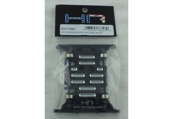 CNC Machined Roller Skid Plate SCX10