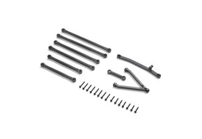 Suspension Links, Xlong Wheel Base 153.7mm: SCX24