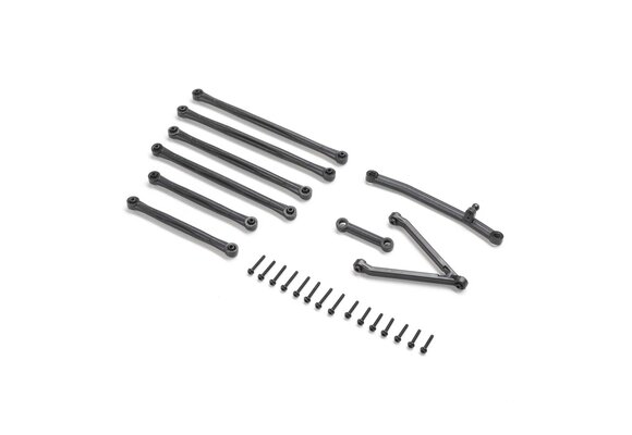 Suspension Links, Xlong Wheel Base 153.7mm: SCX24