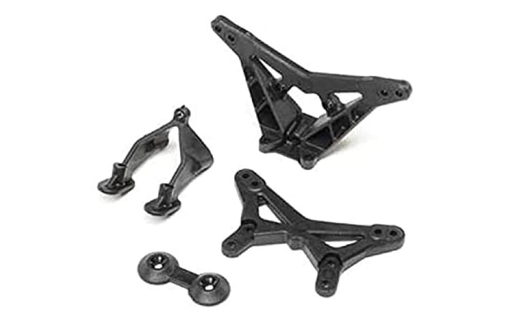 FR/RR Shock Tower, Wing Stay: Mini-B