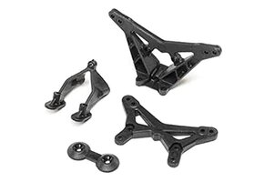 FR/RR Shock Tower, Wing Stay: Mini-B