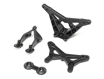 FR/RR Shock Tower, Wing Stay: Mini-B