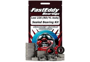 Losi 22S ST (RD/YL body) Sealed Bearing Kit  TFE6609