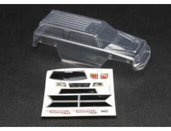 Body, 1/16 Summit (clear, requires painting)/ grille, lights decal sheet