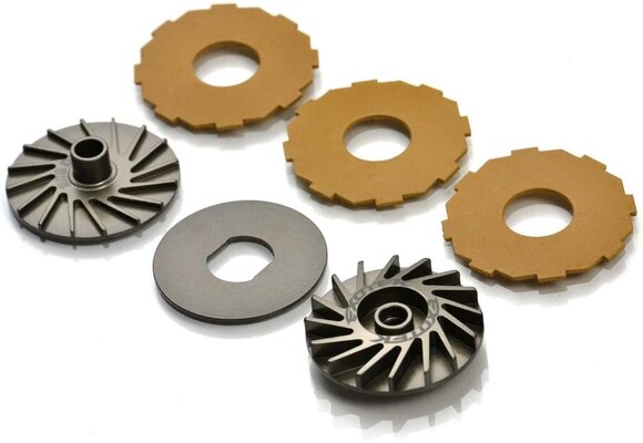 22S Drag Mk3 Slipper Set, 3 Pad Finned Slipper Set