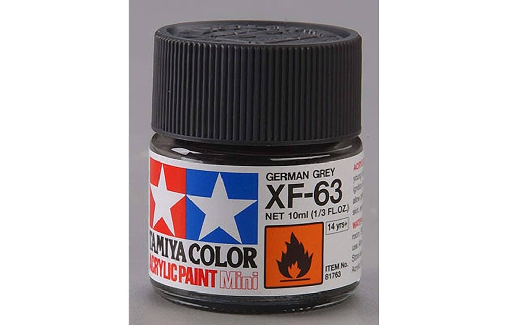 Acrylic Mini XF63, German Grey