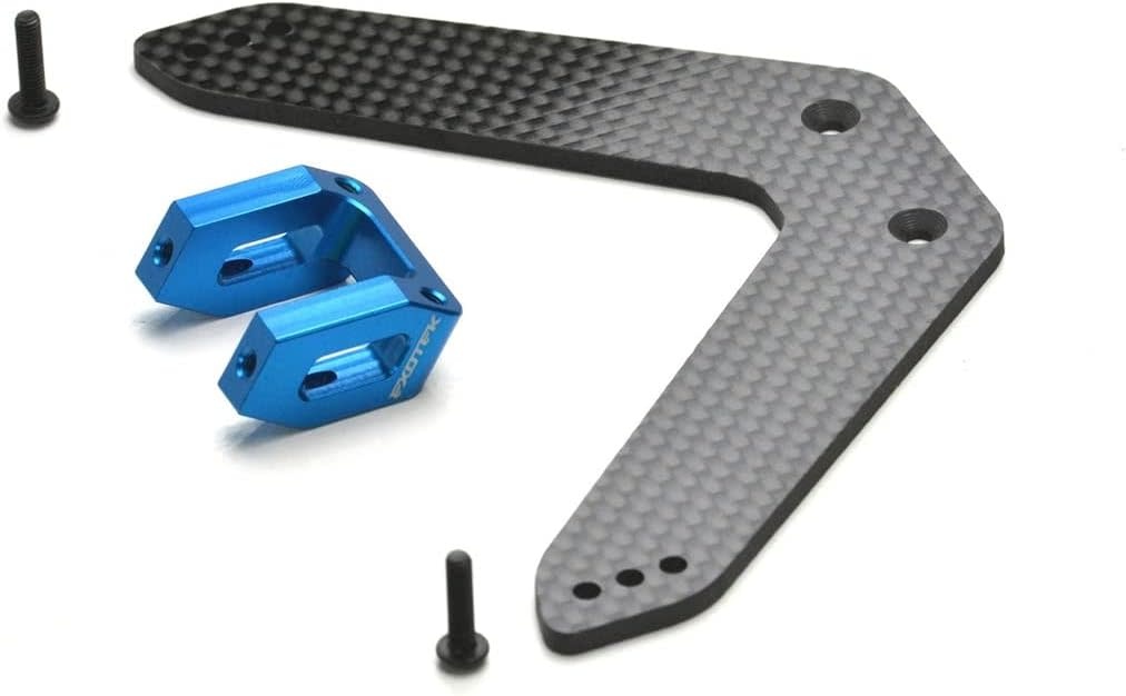 Dr10 Pro Body Mount Set, Alloy And Cf For The Rear, ETK2073