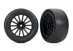 T&W MULT SPKE REAR BLK CRM SLK, 9375