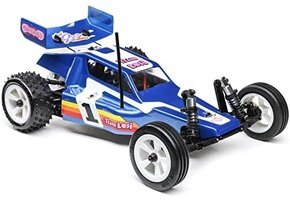 1/16 Mini JRX2 2WD Buggy Brushed RTR, Blue LOS01020T2
