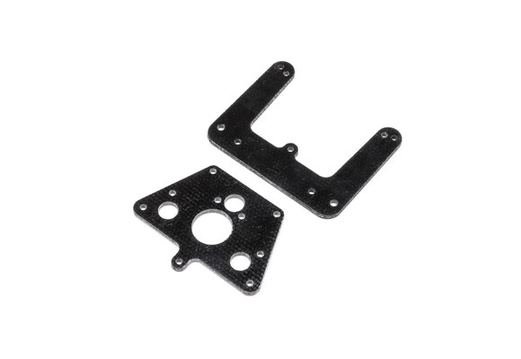 Front & Rear Shock Towers: Mini JRX2