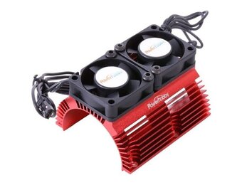 Power Hobby Heat Sink W/ Twin Tornado High Speed Fans