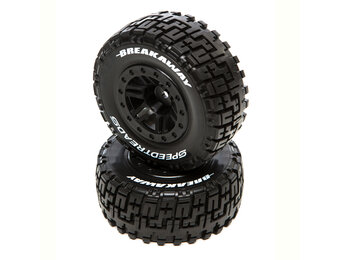 SpeedTreads Breakaway SC MNTD Black:SLHR,4X4FR,ECX