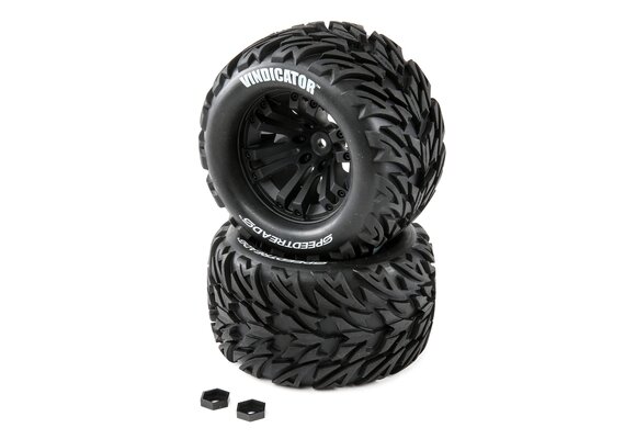 SPEEDTREADS Vindicator 1/10 ST/MT Tires MNTD (2)