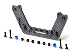 Carbon Fiber Front Drag Tower, for Shorter 4Tec Shock, fits Slash  EXO1982
