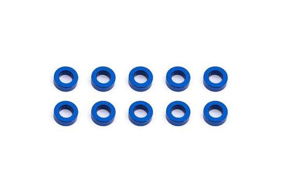 Ballstud Washers 5.5 x 2.0mm Blue Aluminum (10)