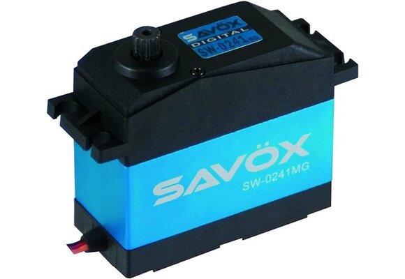 WATERPROOF 5TH SCALE DIGITAL SERVO .17/555 HIGH VOLTAGE, SW0241MG