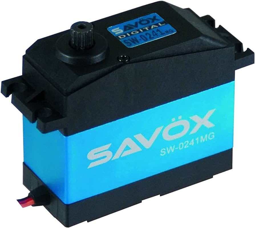 WATERPROOF 5TH SCALE DIGITAL SERVO .17/555 HIGH VOLTAGE, SW0241MG