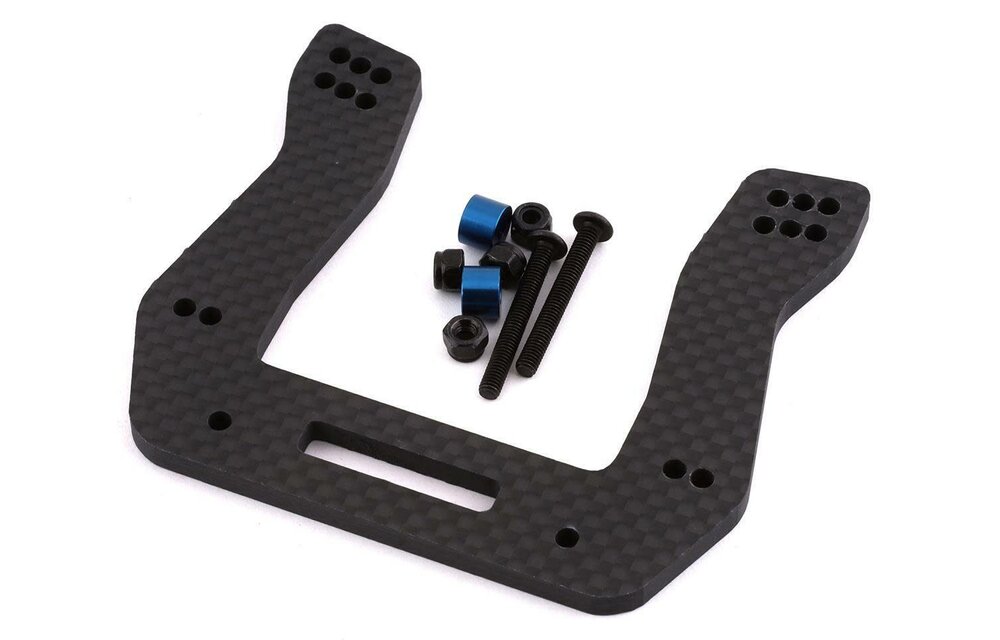 Slash Drag Front Cf Tower, 4Mm Carbon Fiber