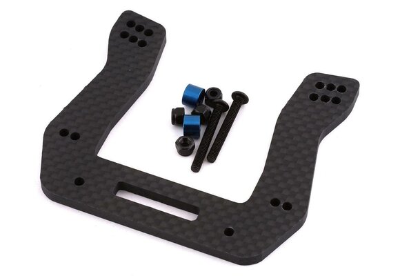 Slash Drag Front Cf Tower, 4Mm Carbon Fiber