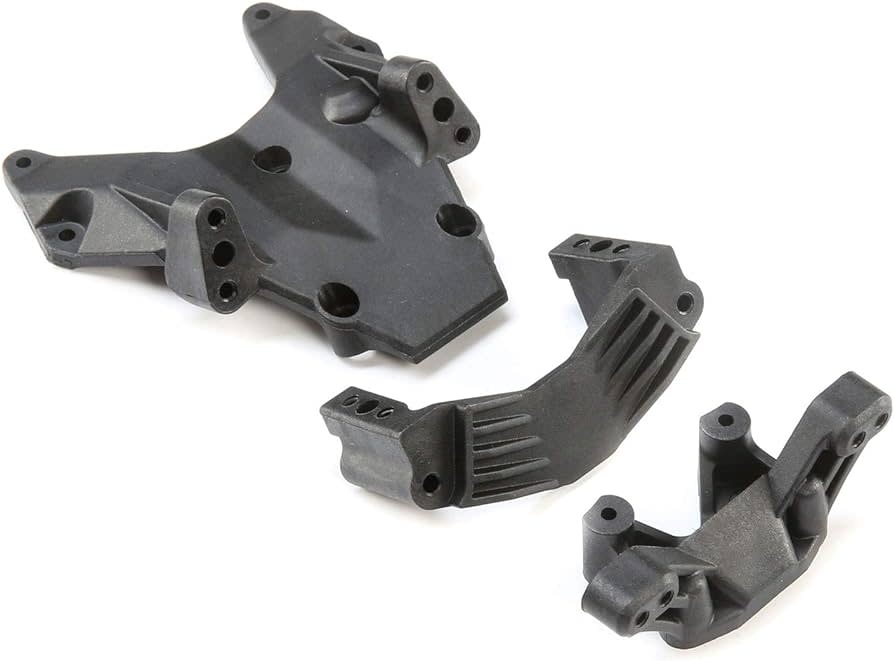 Bulkhead, Camber Block & Servo Mount: 22S