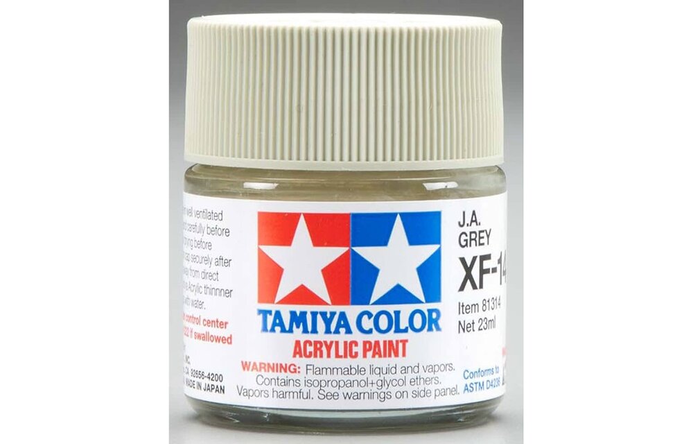 Acrylic XF-14 J.A. Gray Paint, 23ml Bottle