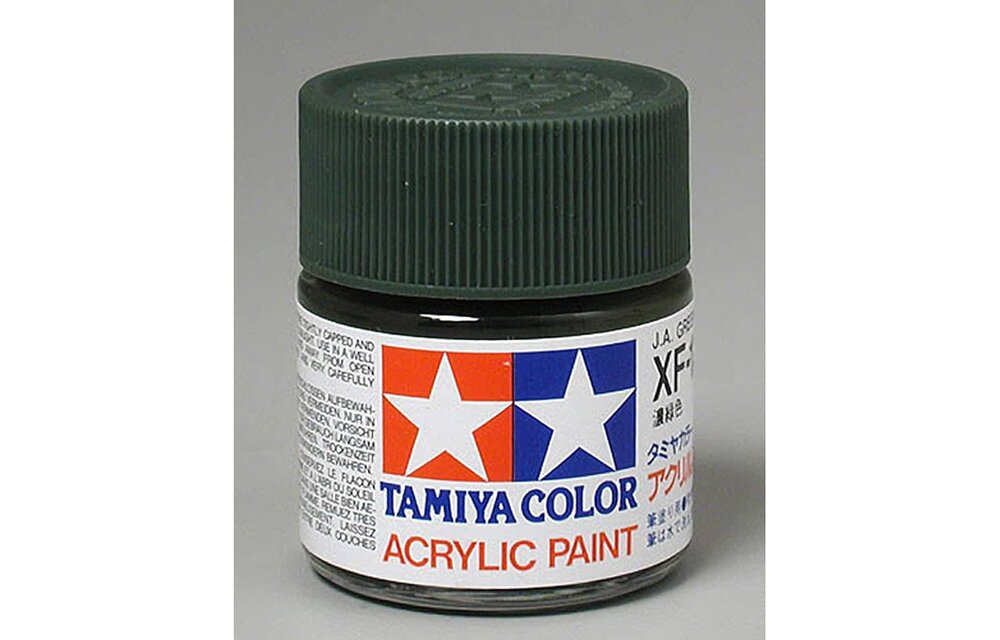Tamiya XF-11 Flat Jungle Green Acrylic Paint (23ml)