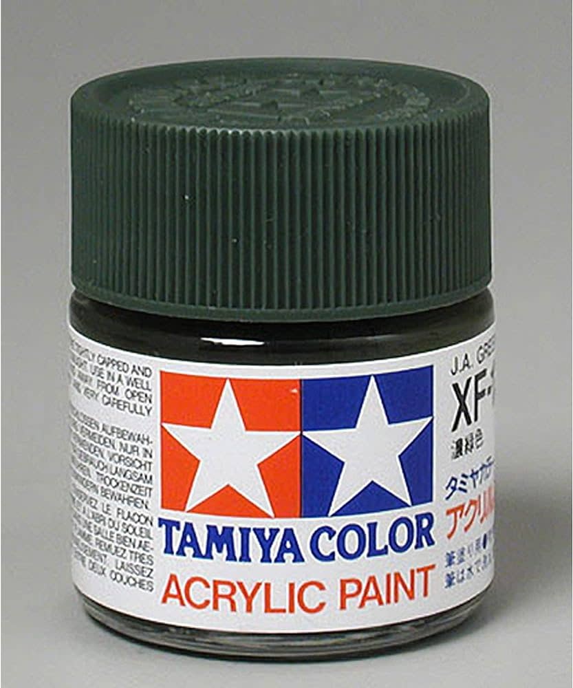 Tamiya XF-11 Flat Jungle Green Acrylic Paint (23ml)