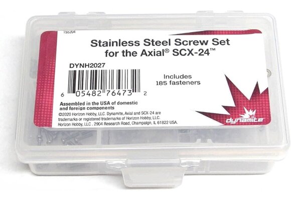 Stainless Steel Screw Set: Axial SCX24