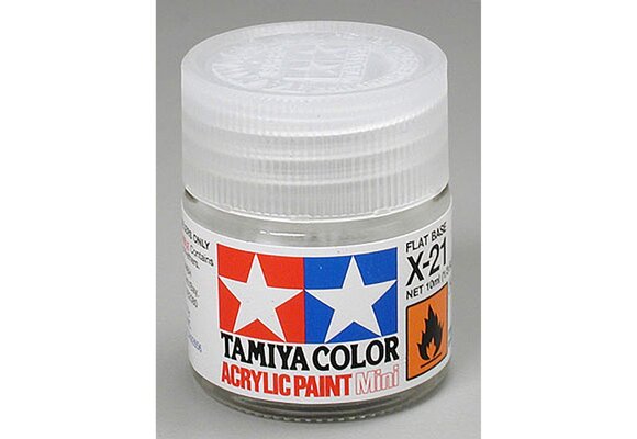 Acrylic Mini X21, Flat Base Paint
