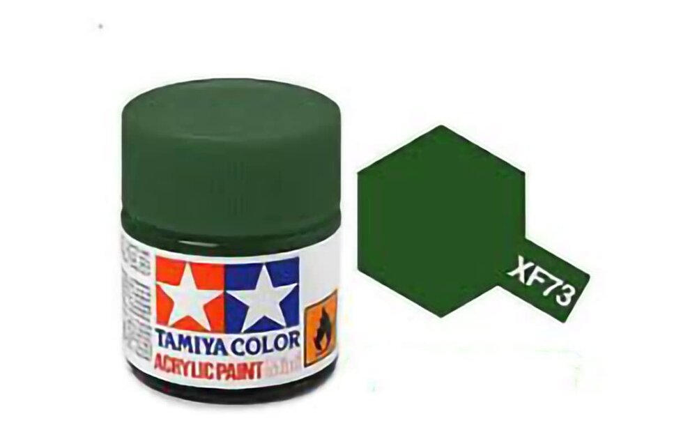 Acrylic Mini XF73, Dark Green 10ml Paint