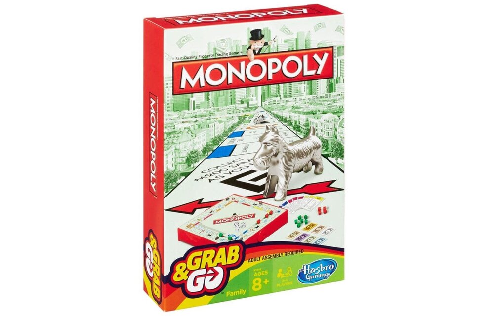Grab & Go Hasbro Games - Monopoly