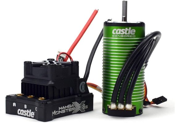 1/6 Mamba Monster X 8S 33.6V WP ESC w/1717-1650KV