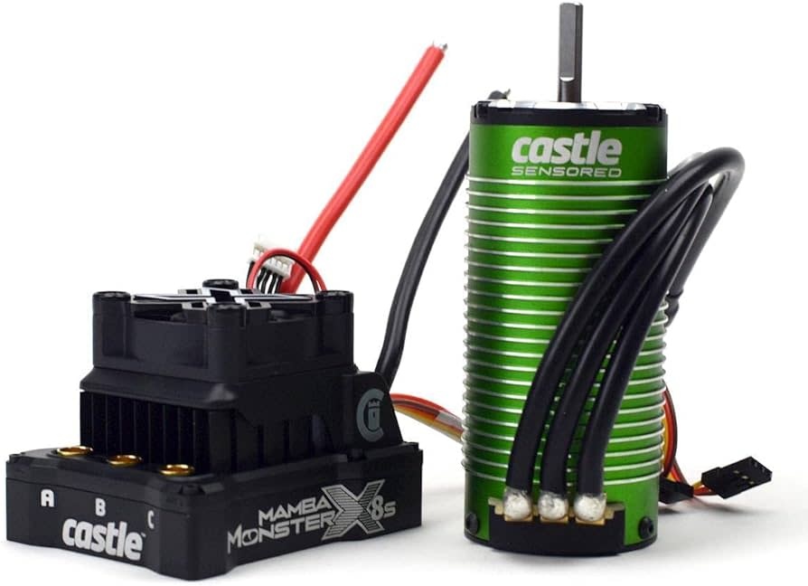 1/6 Mamba Monster X 8S 33.6V WP ESC w/1717-1650KV